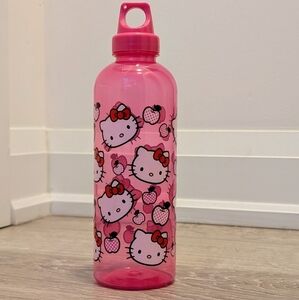 Hello Kitty Pink Water Bottle for Kids
